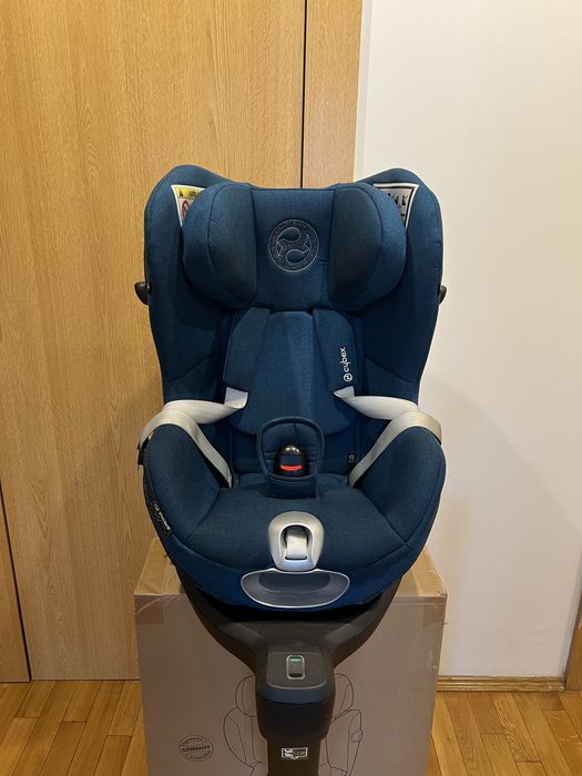 Scaun auto copii rotativ Cybex Sirona Zi+ i-Size Plus Mountain Blue