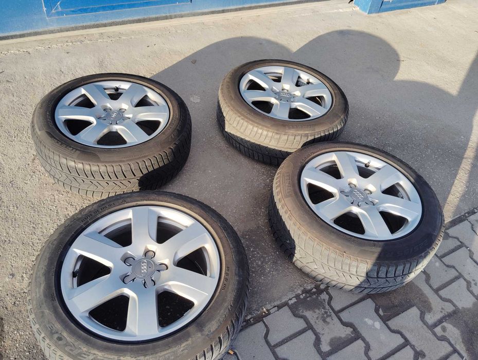 Джанти с гуми Ауди 17ц 5×112