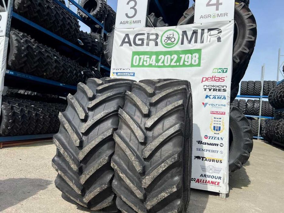 Cauciucuri radiale 600/70R30 pentru tractor fata cu garantie