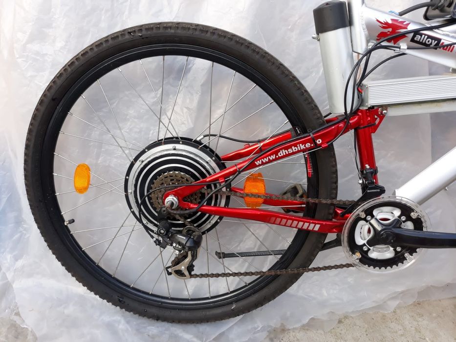 Bicicleta Electrica cu motor puternic viteza 50 km/h