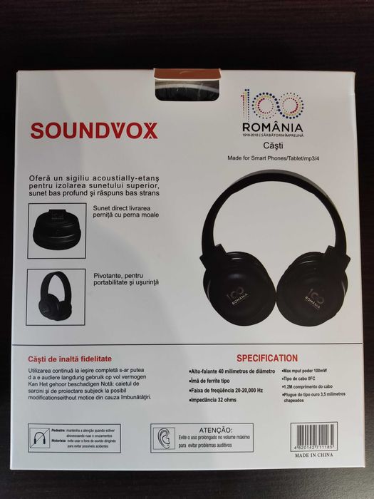 Casti PC, Stereo, Bass Dynamic, Editie Limitata, Over-The-Ear