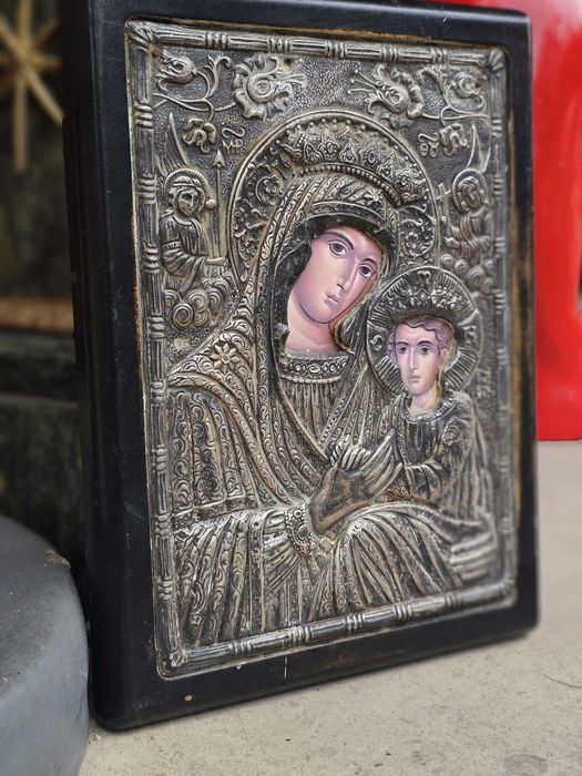 Старинни сребърни икони проба  950