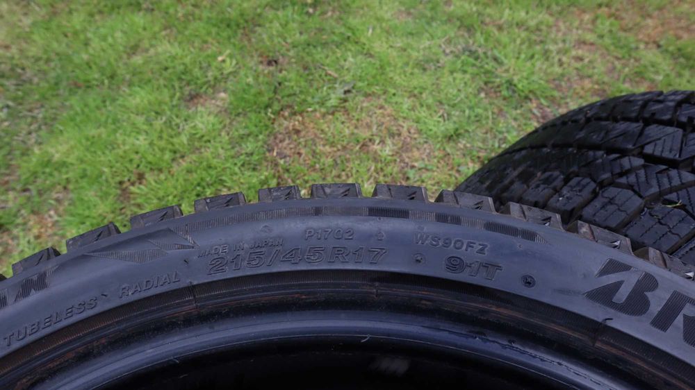 Зимни гуми Bridgestone blizzak ws90 215/45/17