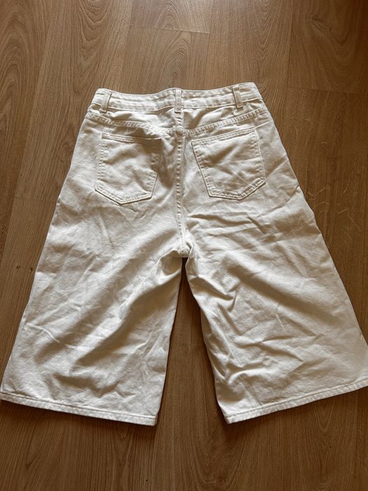 Белые шорты Baggy