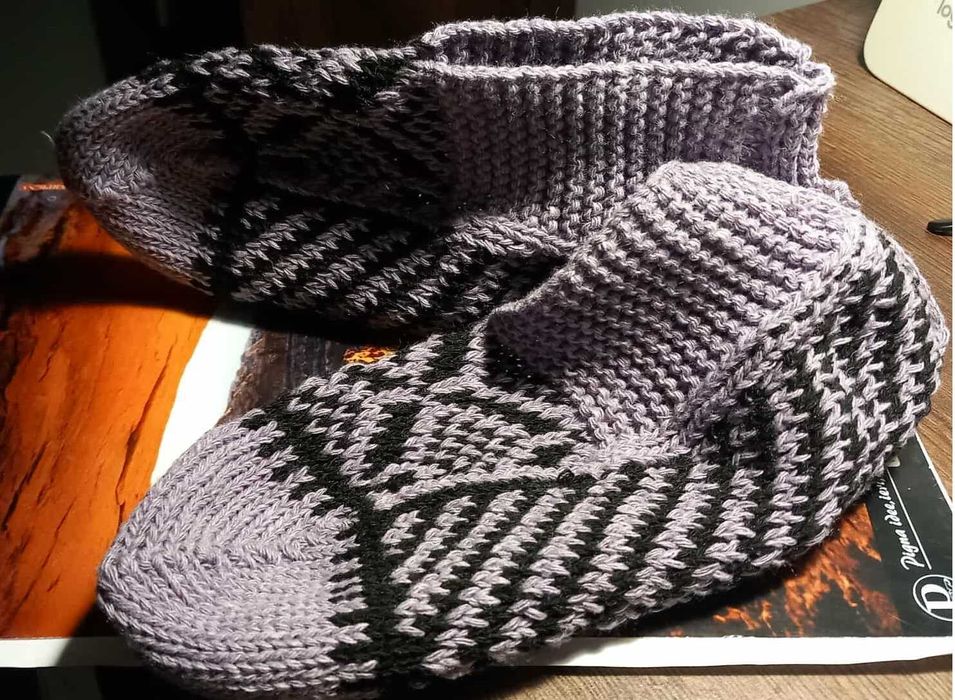 Șosete tricotate tip tălpici - 5+ 1 gratuit!