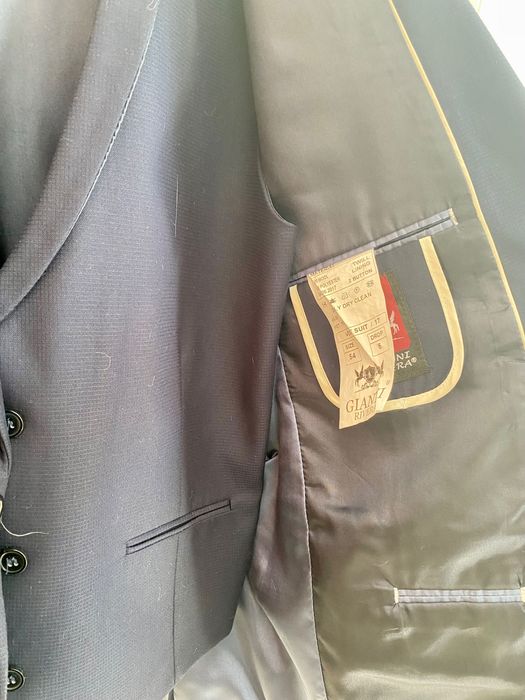 Sacou vesta și pantaloni