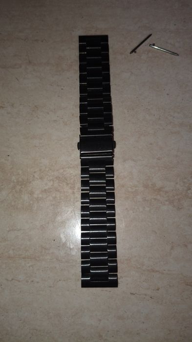 Curea metalica ceas 22 mm latime cu telescoape quick incluse Samsung Huawei  smartwatch