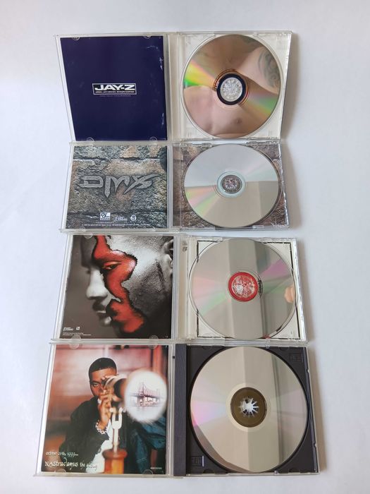 CD Hip Hop vechi, Nas, Jay Z, DMX ,muzica veche compact disc