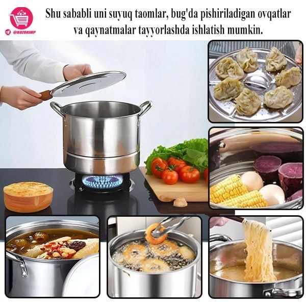 Kastryullar to‘plami — Oshxonangizning eng zo‘r yordamchisi!