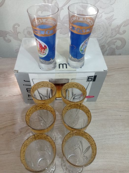 Продам набор бокалов и фужеров