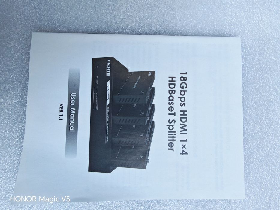 HD baseT splitter