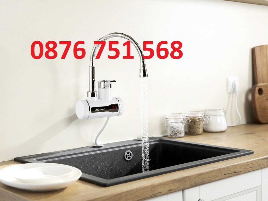 Пром Нови Delimano Нагревател за вода 3000w 24м гаранция Дисплей и Без