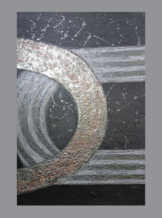 Картина акрил текстура