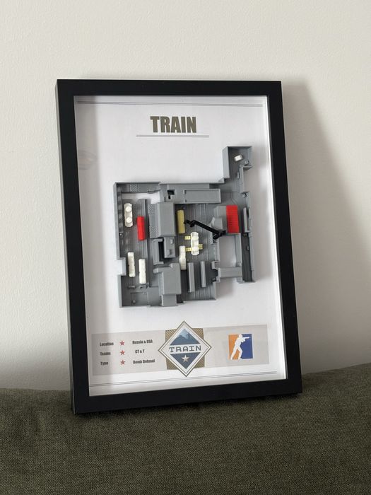 Tablou csgo printat 3d