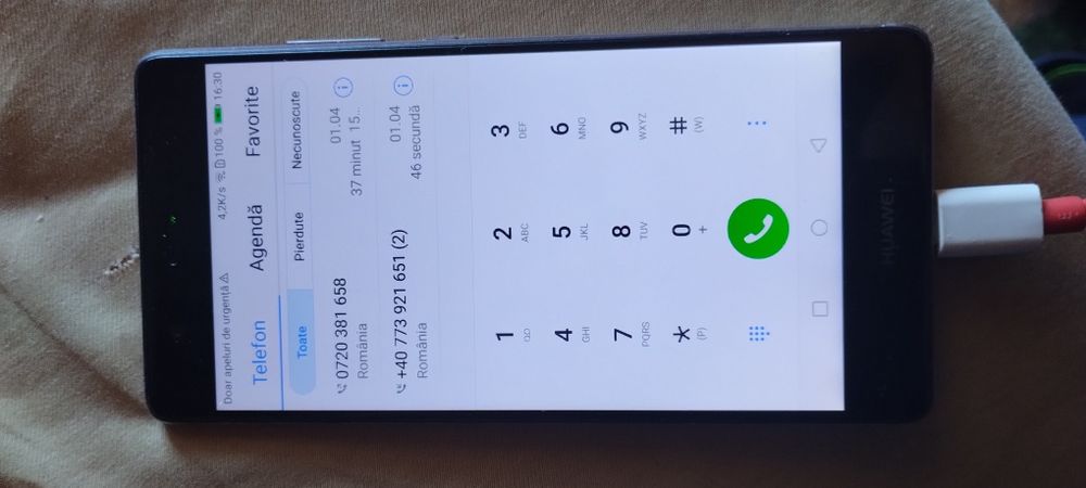 Huawei P9 cu baterie slaba