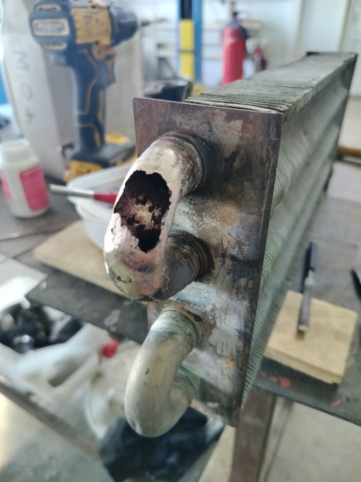 Ремонт теплообменника