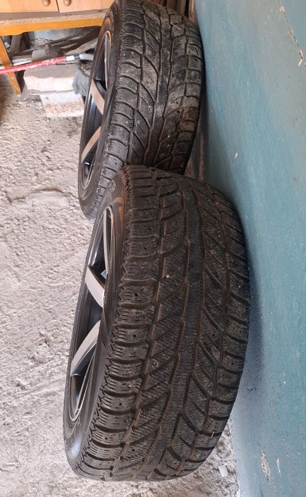 Диски Vossen CV3R-19(Tined Gloss Black) сборе
