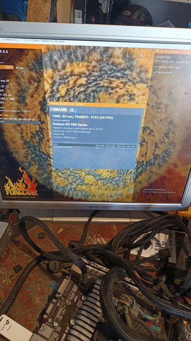 Placa video Sapphire  Nitro rx 570 8gb