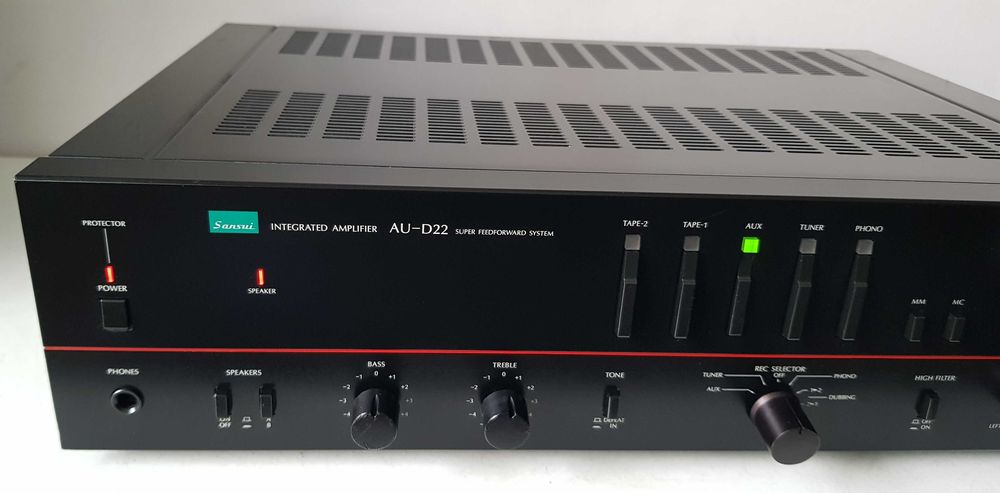 Sansui Au D 22 statie amplificator vintage Red Line Japan
