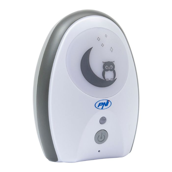 Audio Baby Monitor PNI B6500 wireless, intercom, cu lampa de noapte, functie Vox si Pager, sensibilitate microfon reglabila