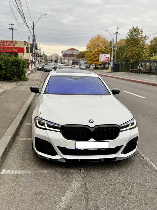 Prelungire Extensie Lip Bara Fata M BMW Seria 5 G30 G31 LCI Facelift