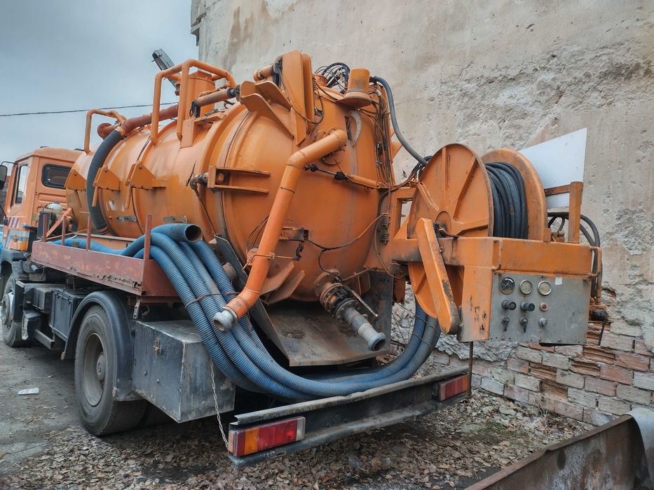 Отпушване на канали - Почистване на септични ями, шахти и тоалетни
