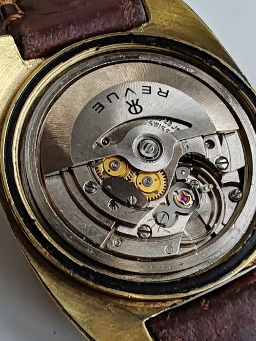 Ceas Revue Automatic Calendar 36 mm Funcționează Impecabil!