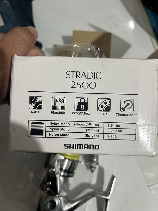 Shimano stradic 2500 Graphiteleader Tiro 5-28