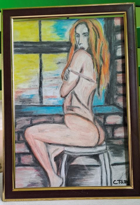 Картини с маслени пастели