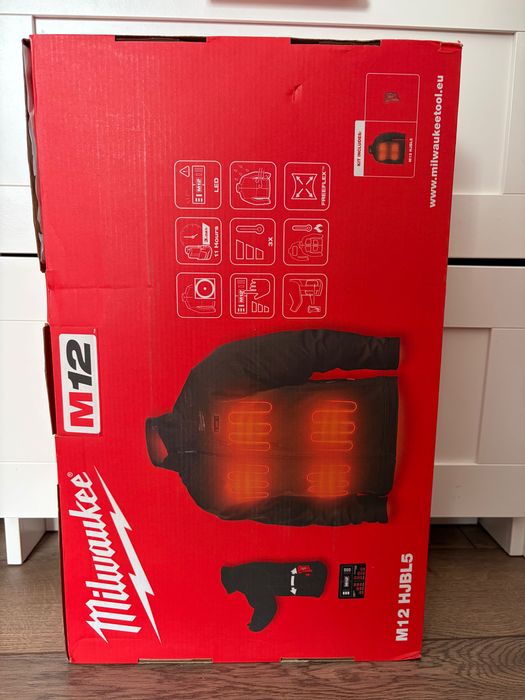 Geaca Milwaukee jacheta incalzita M12 HJ BL5-0, marime XL