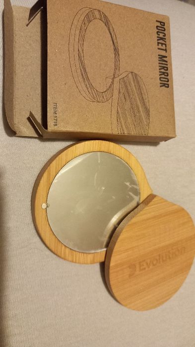 Диадема на цветя с ластик,кърпички за очила,огледало,държач за чанта