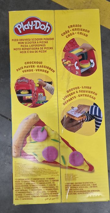 Plastelina Play-doh scooter de livrare pizza