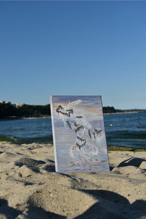 “Водата помни” - картина 20х30 см