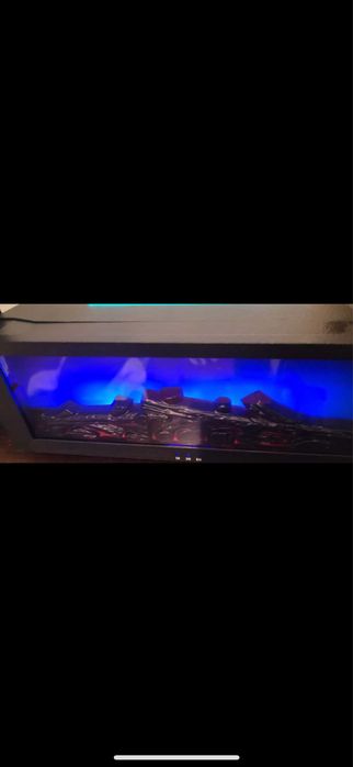 Semineu, umidificator cu flacara cu ultrasunete