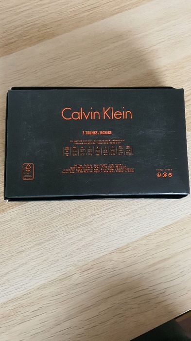 Set 3 boxeri Calvin Klein mărimea L noi în cutie