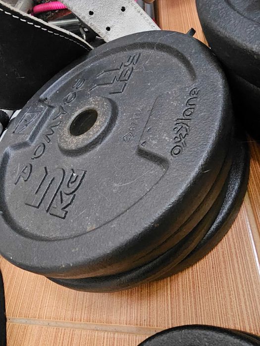 Greutati, bara piept, bara ez, banca reglabila, gantere reglabile