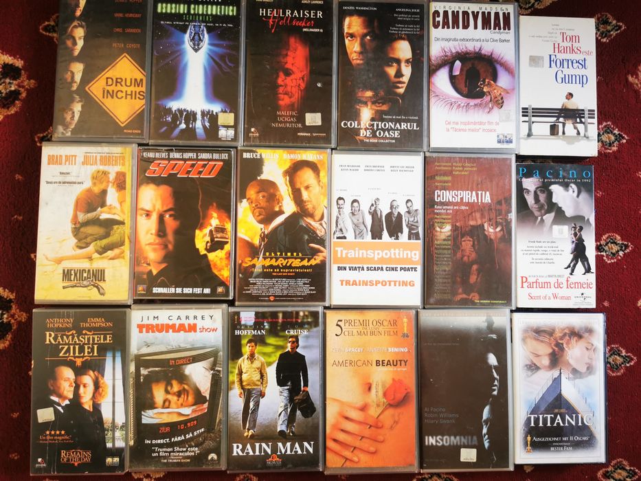 Filme VHS de Top  American Beauty  / Colectionarul de oase