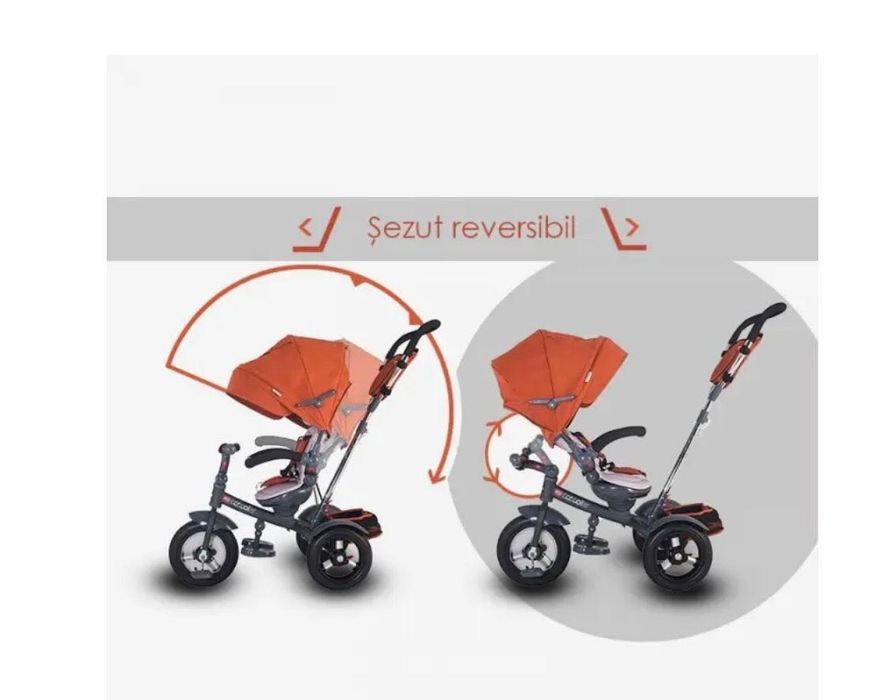 Tricicleta Coccolle Giro Plus