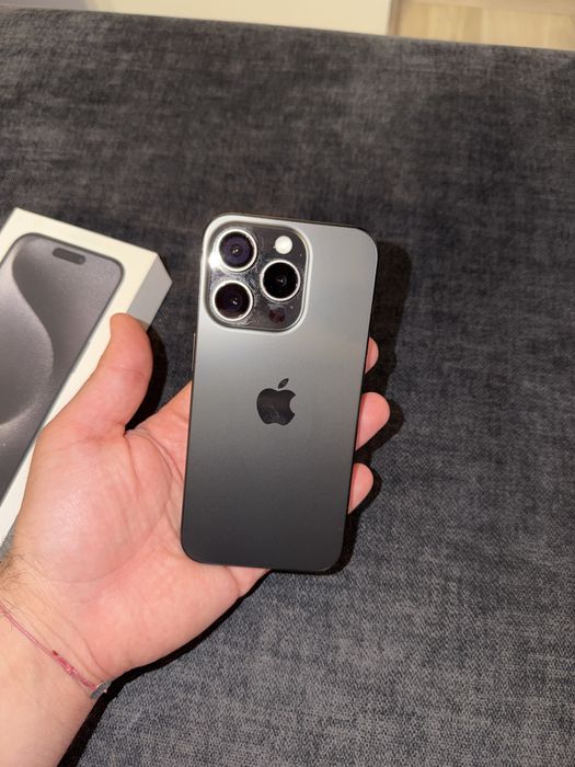 Iphone 15 pro 128 gb BLACK IMPECABIL