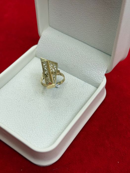 ТОП ОФЕРТА! Златен пръстен 14К 4.04 гр. – Darg Group