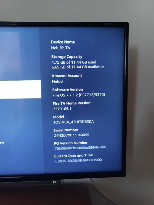 Toshiba Fire TV 43" QLED 4K