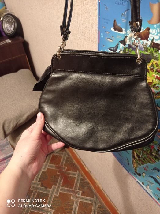Сумка кожаная винтажная