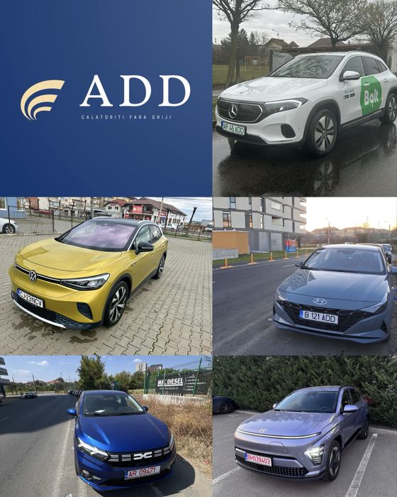 Inchiriez pentru Uber/Bolt sau regim personal, 7% comision