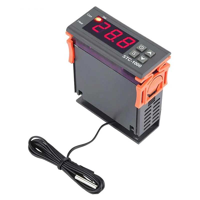 Modul Termostat 220V cu Senzor Temperatura Termostat 220V Senzor 220V ...