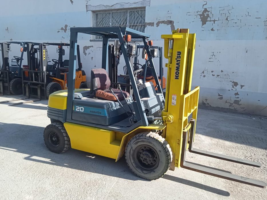 Вилочный погрузчик. Кара