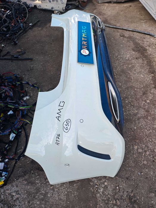 Задна броня AMG Mercedes W176 Facelift A class Мерцедес класа бял 650