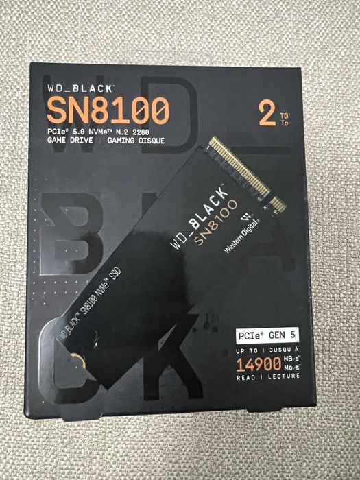 WD Black SN8100 2TB SSD