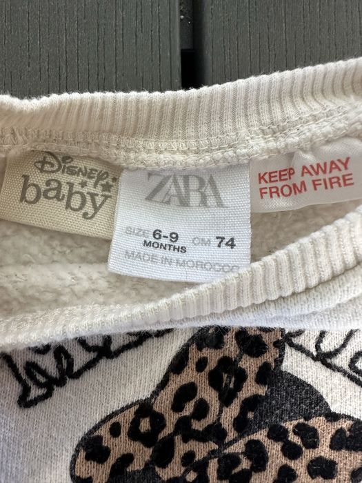 Есенна блузка Zara и дънки,9-12 месеца 80 см.
