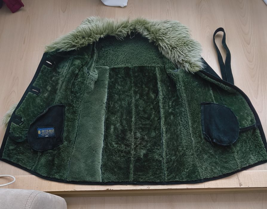 Haina cojoc dama piele naturala