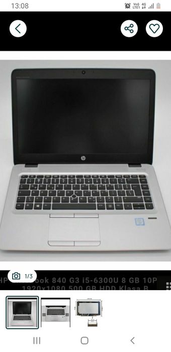 Display Hp elitebook 840 g3